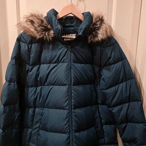 Lands End Women's Max 600 Down Long Maxi Coat